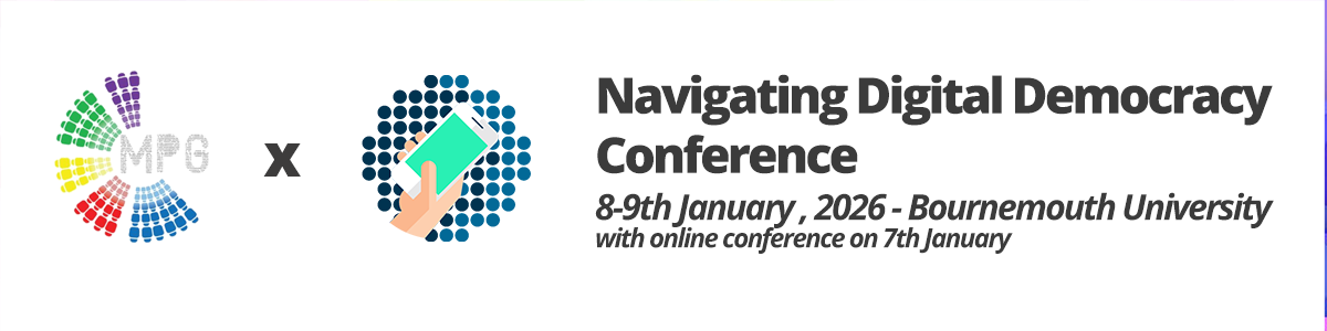 CFP: MPG x TIP Conference ‘Navigating Digital Democracy’, 8-9 January 2026 (online 7th Jan)